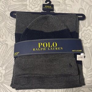Polo by Ralph Lauren Charcoal and Navy Hat